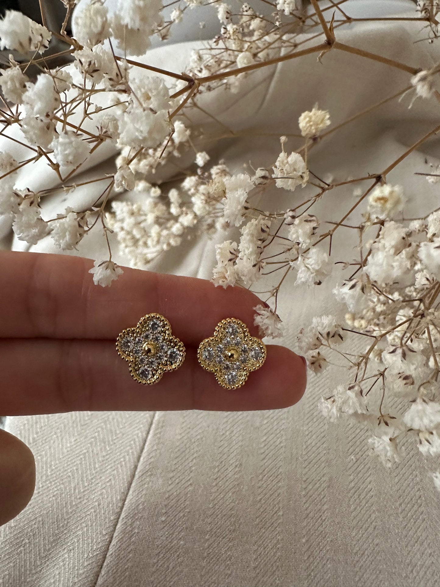 Crystal Clover - Øreringe