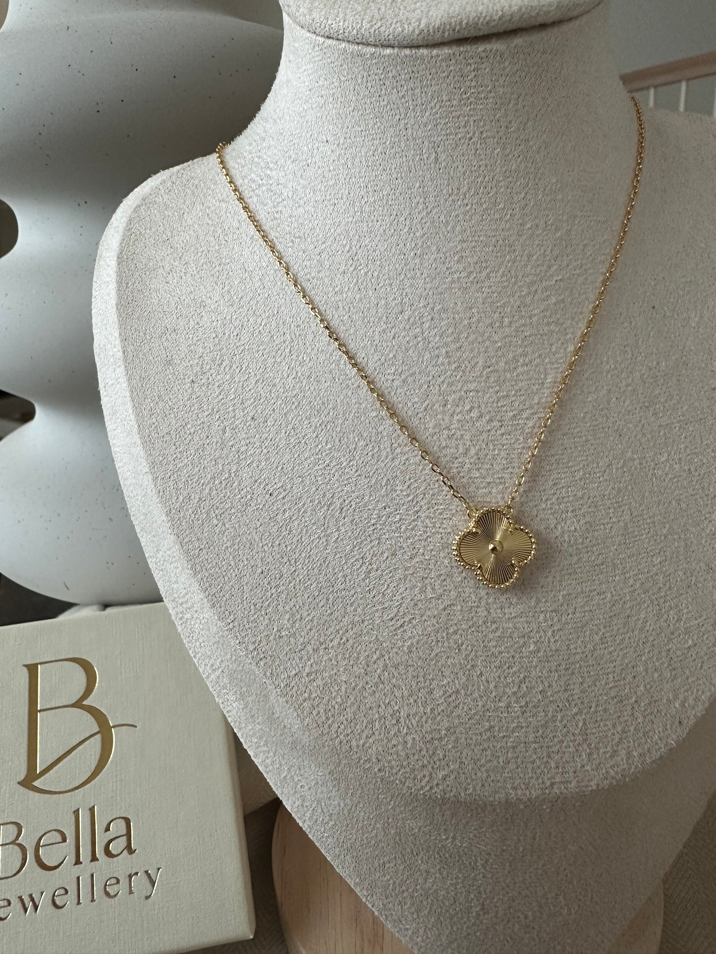 Golden fleck - halskæde