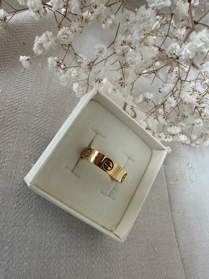 Sofia - ring ( rustfrit stål )