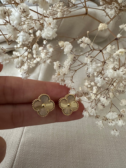 Golden Sun Clover- ørering