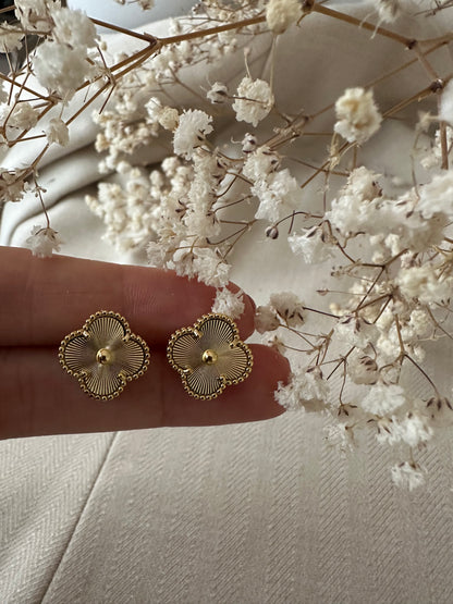 Golden Sun Clover- ørering