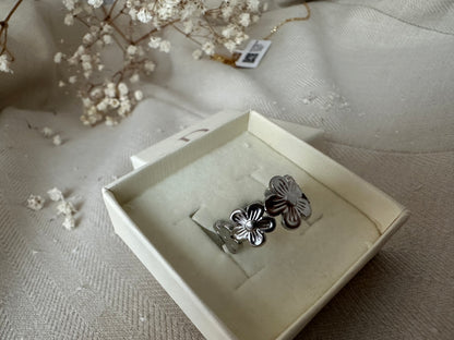 Bloom Elegance Ring – Sølv