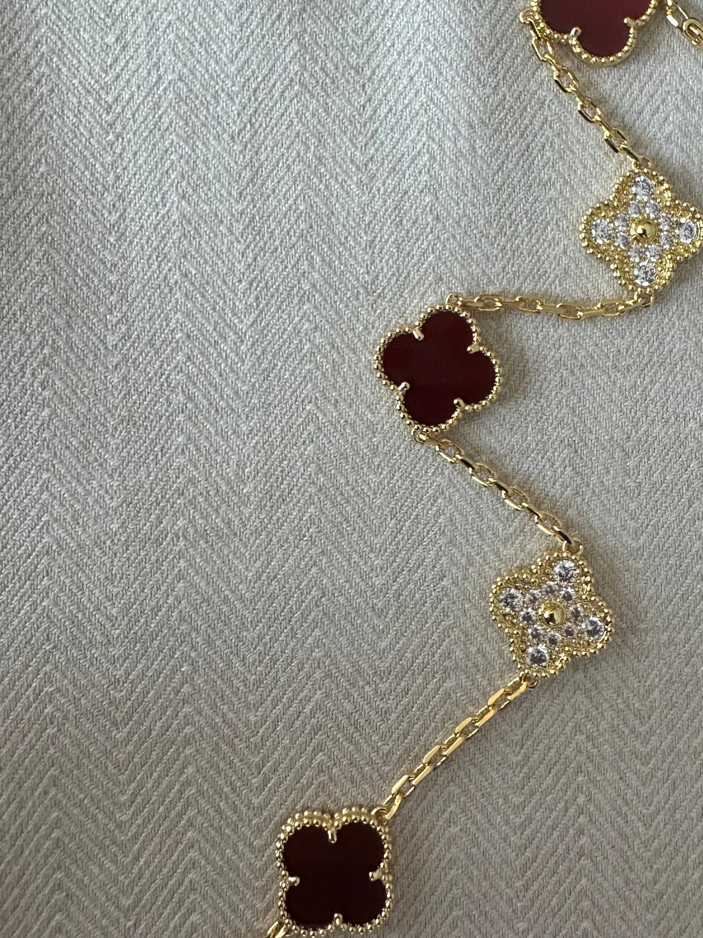 Bella Bloom - Armbånd ( elegant rød