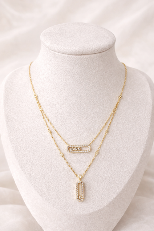 Golden Double - Halskæde