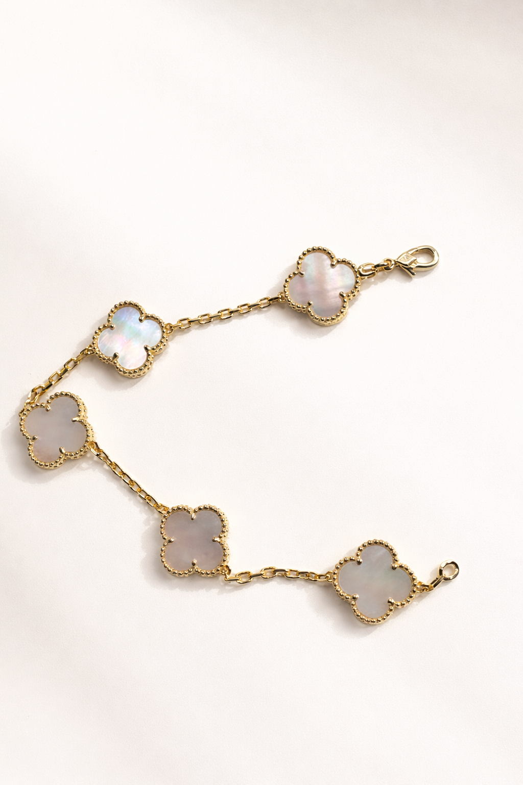 Clover snow white - Armbånd