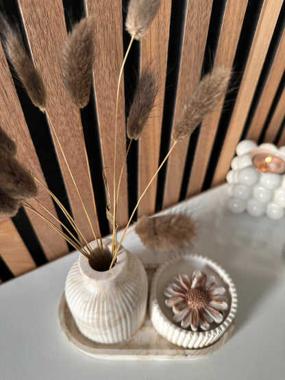 Nordic Calm – Keramisk Dekorationssæt (3 dele)