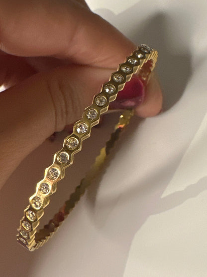 Gold Sparkle -Armbånd