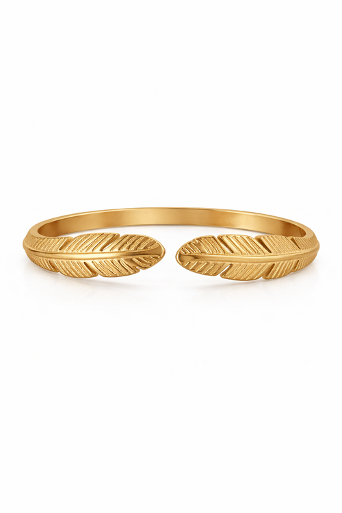 Elegant Blad -Armbånd