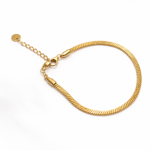 Golden Snake Armbånd - rustfrit stål