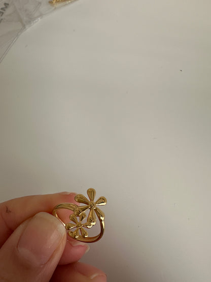 Flower ring (justerbar )